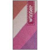 Winter Diagonal Stripes Flag 900mm x 1800mm (Knitted)