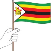 Zimbabwe Handwaver Flag