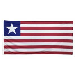 Republik Liberia TISCHFAHNE 14 x 21 cm flaggen AZ FLAG TISCHFLAGGE Liberia 21x14cm 
