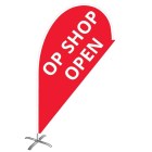 Op Shop Small Teardrop Flag Kit