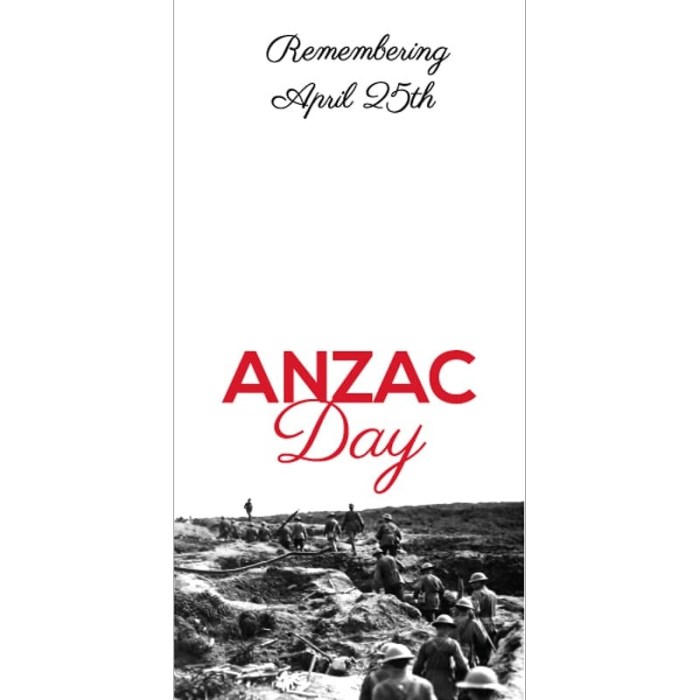 ANZAC Day Flag - Remembering April 25th (33)