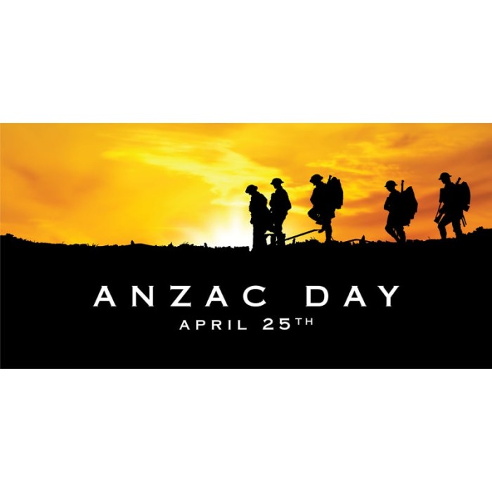 ANZAC Day Flag  -  Soldier and Red Poppy (62)