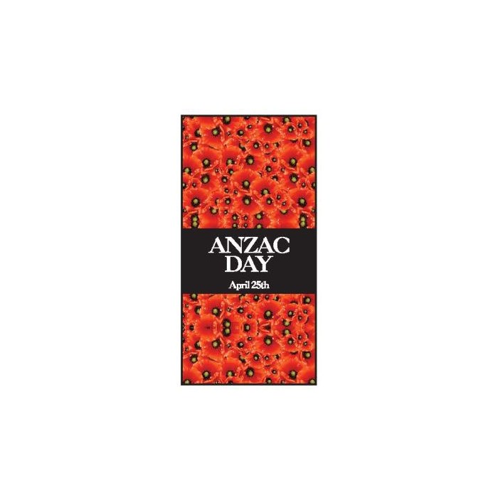 Poppies ANZAC Day Flag 