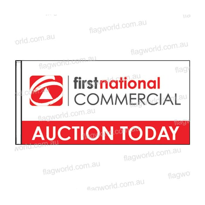 First National Commercial - Auction Today with sleeve