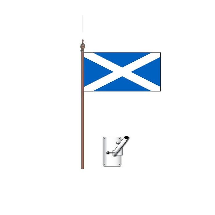 Scotland Flag Bracket and Pole Kit