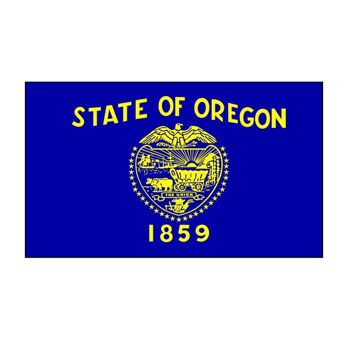 Oregon Flag (Double-Sided)