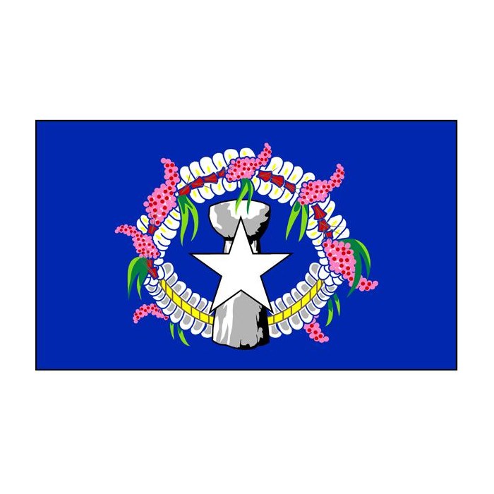 Northern Marianas Flag Knitted