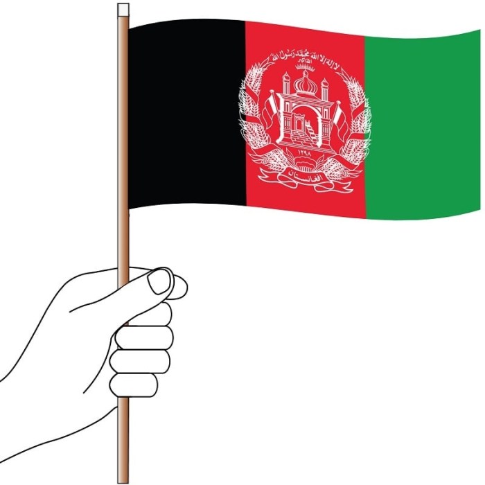 Afghanistan Handwaver Flag