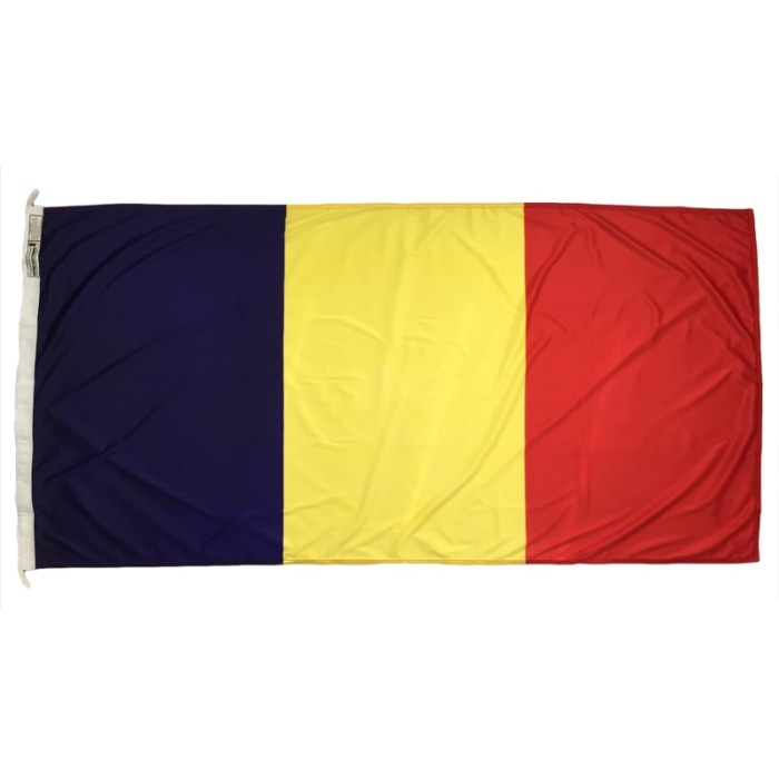 Andorra flag 1800mm x 900mm (Knitted)