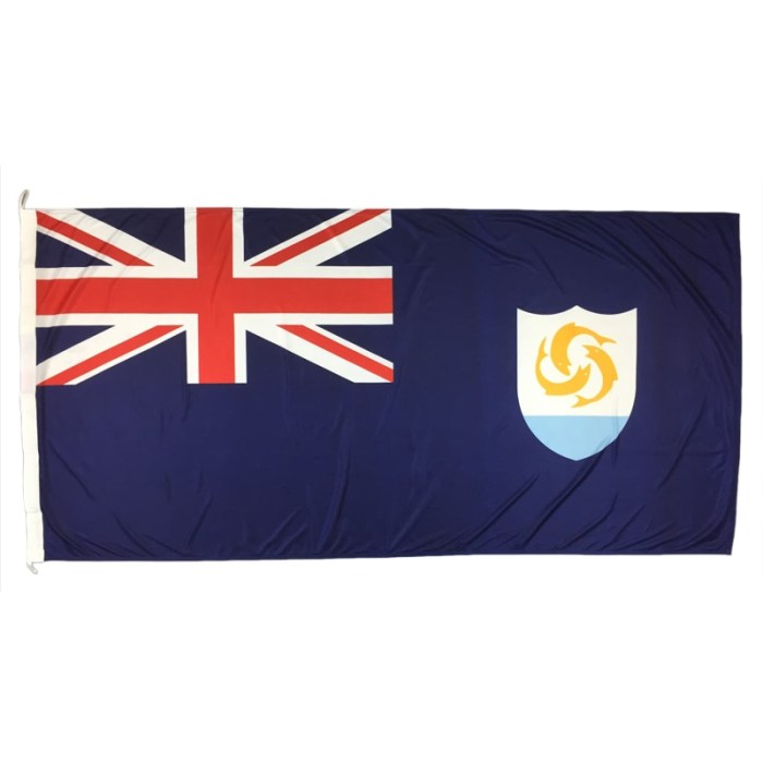 Anguilla Flag 1800mm x 900mm (Knitted)