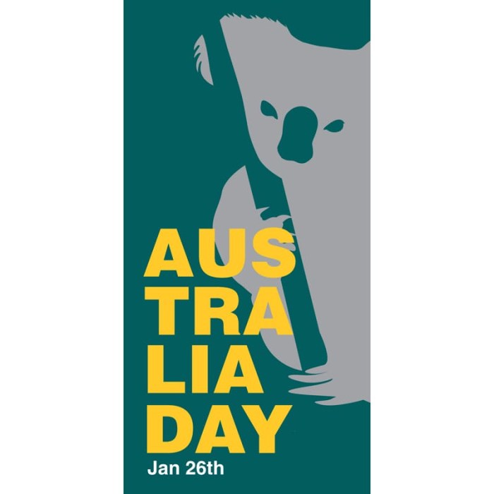  Australia Day Flag Grey Koala (65)
