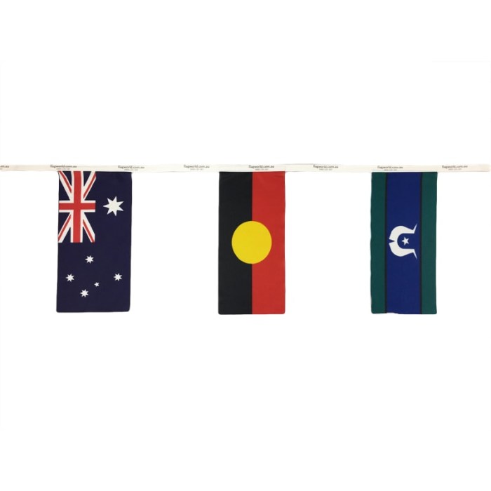 Australian, Aboriginal, TSI Bunting Flags