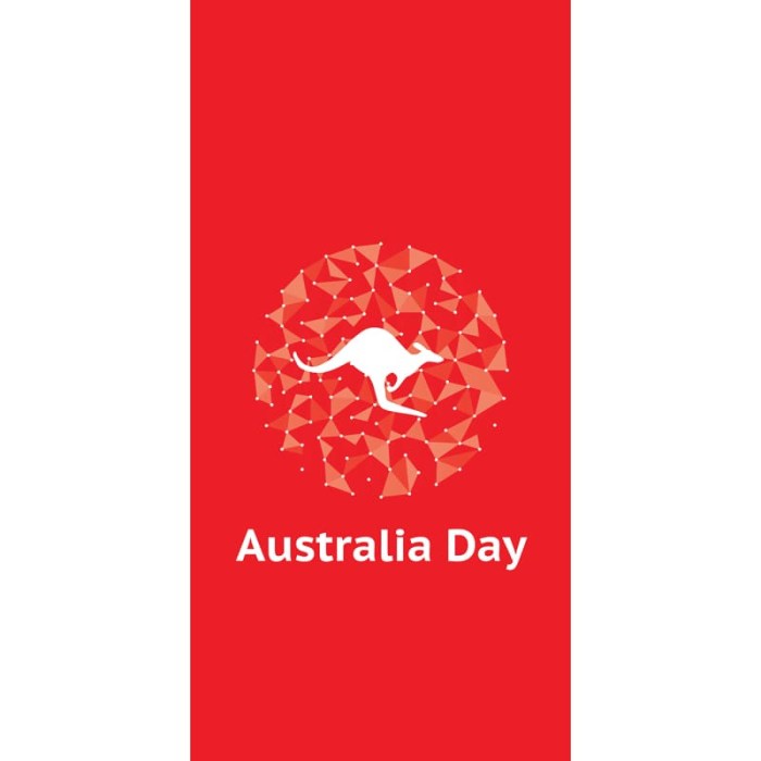  Australia Day Flag Circle Red (10)