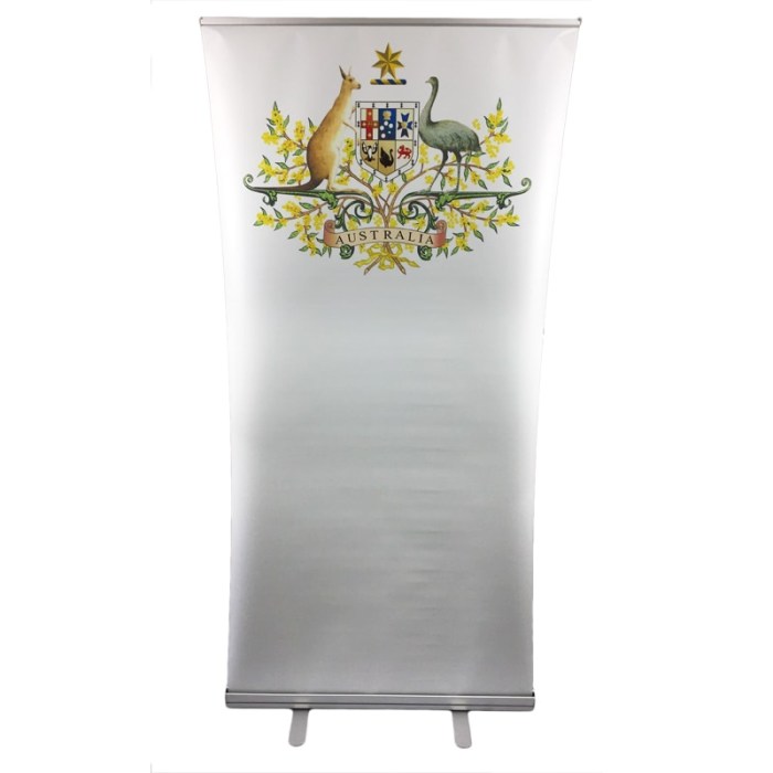 Australian Coat of Arms Pull Up Banner 