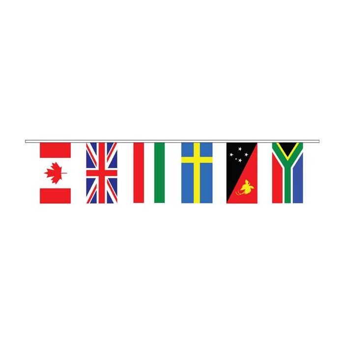 International bunting flag