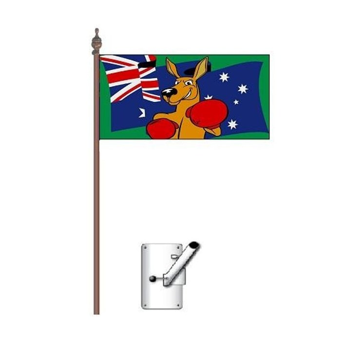 Battle Flag of Australia Bracket and Pole Kit