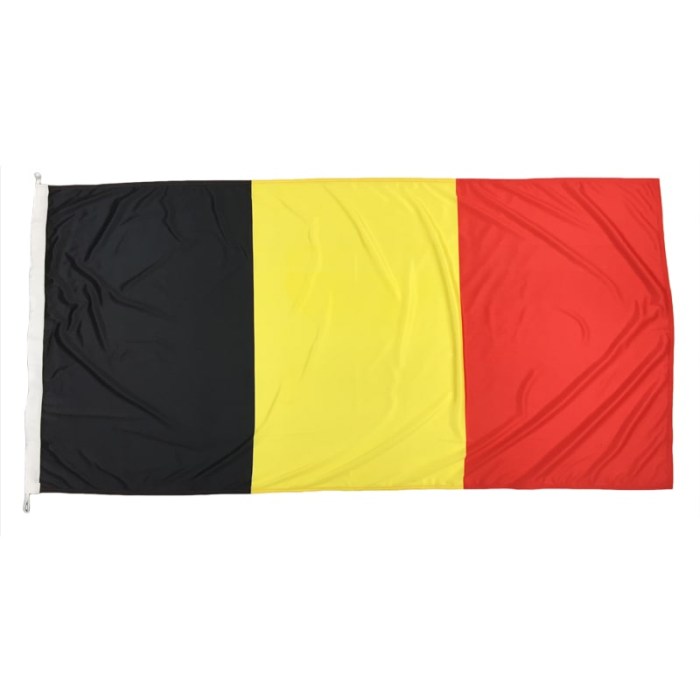 Belgium Flag 1800mm x 900mm (Knitted)