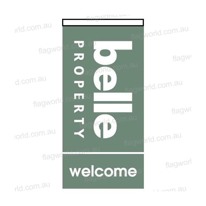 Belle Property welcome flag