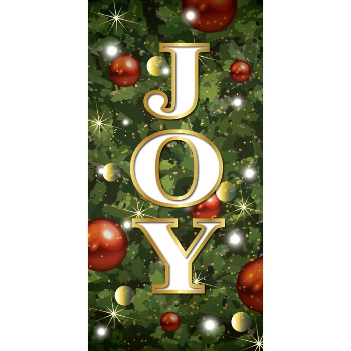 Merry Christmas Flag Joy Tree Background (115)