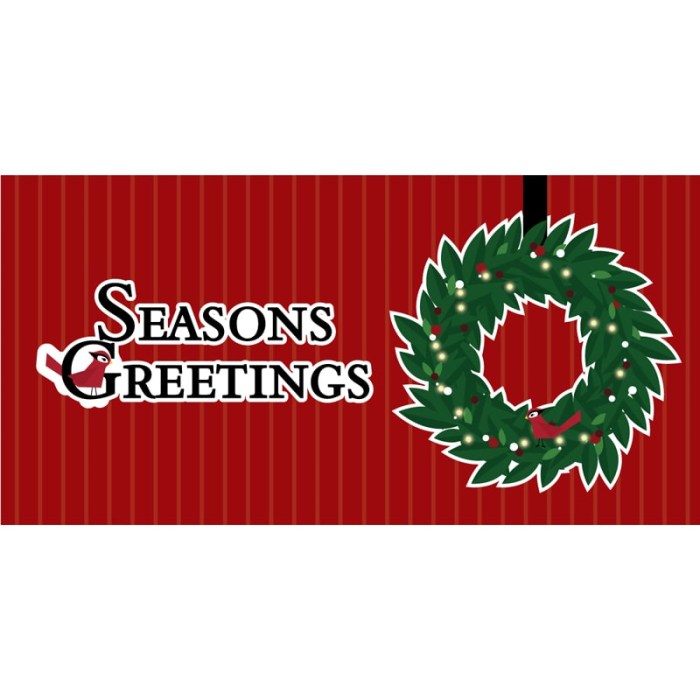 Seasons Greeting Flag Wreath (15)