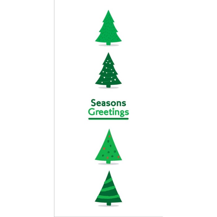 Seasons Greetings Christmas Flag Green  (76)