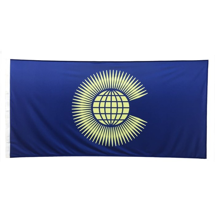 Commonwealth Flag (British) 1800mm x 900mm (Knitted)