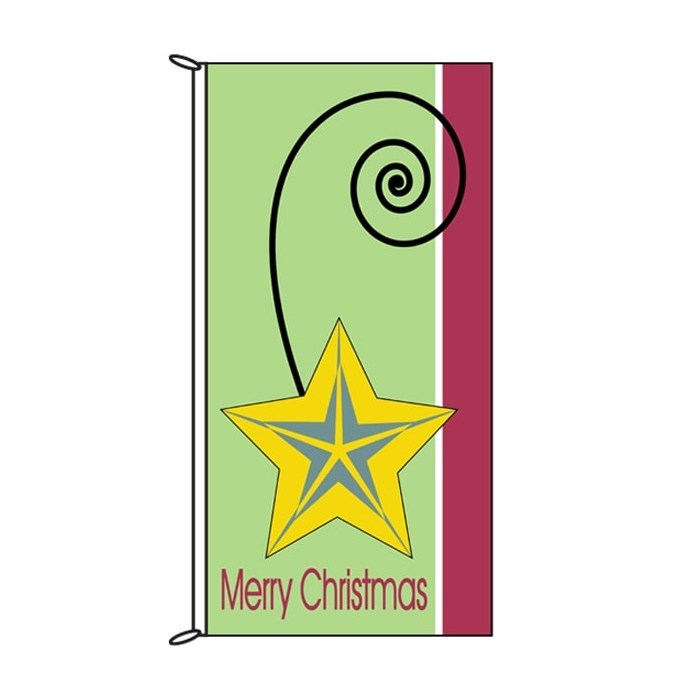Christmas Star Flag