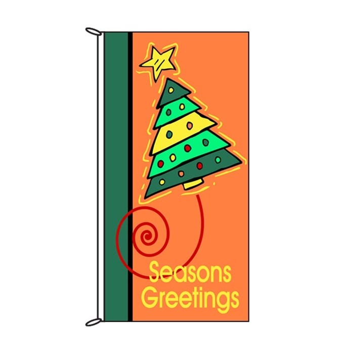 Seasons Greetings Flag
