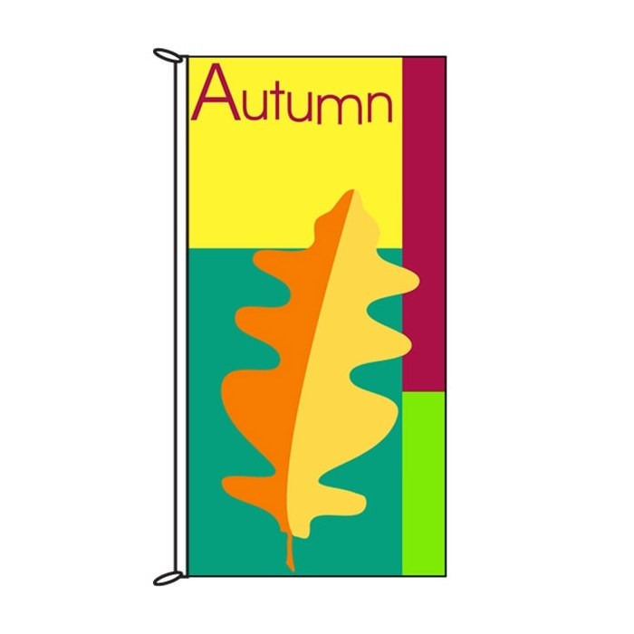 Autumn Flag 900mm x 1800mm (Knittted)