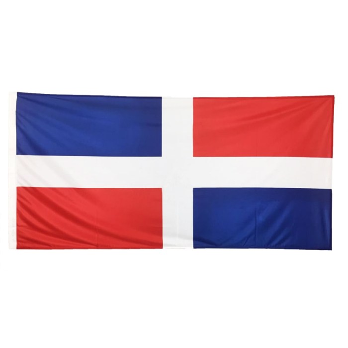 Dominican Republic Flag 1800m x 900mm Flag