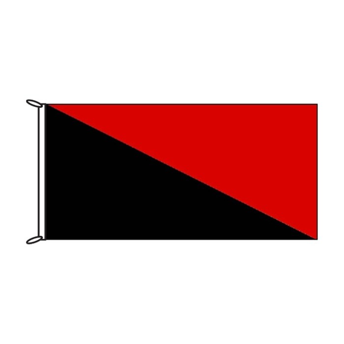 Black and Red Flag