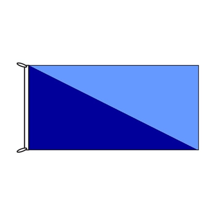 Royal Blue and Sky Blue Flag