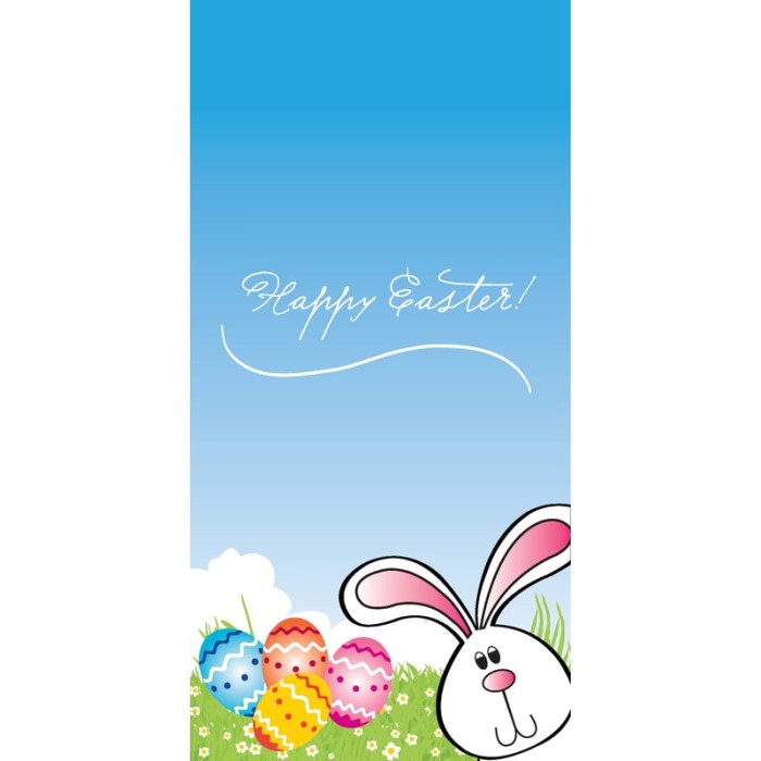 Easter 17 Flag 900mm x 1800mm (Knitted)