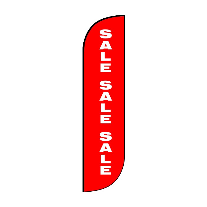 Sale Sale Sale Feather Flag