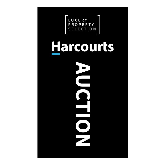 Harcourts Luxury Property Auction Flag