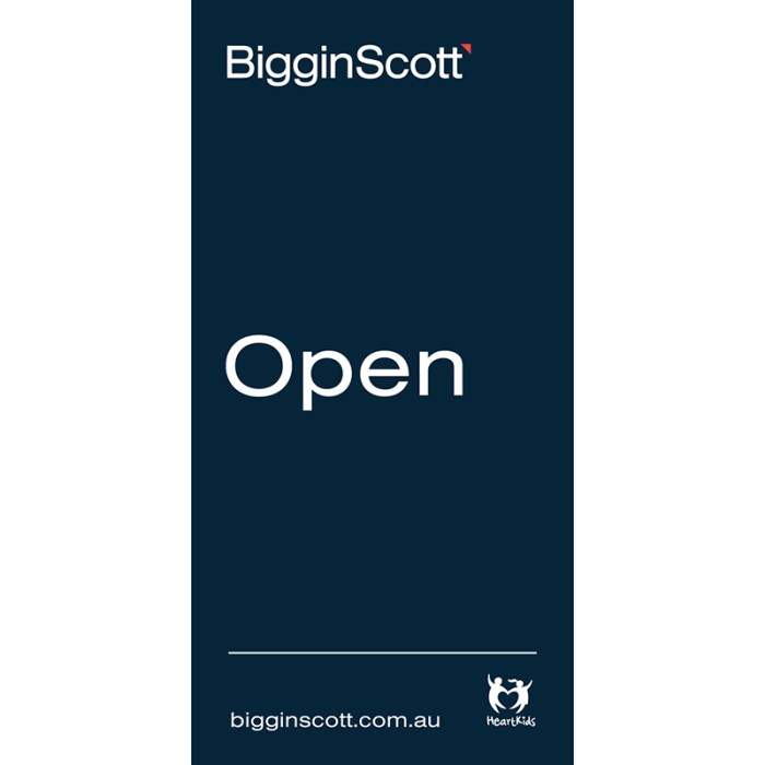 Biggin & Scott Open Flag