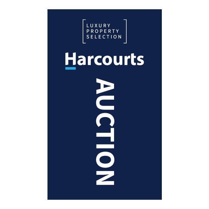 Harcourts Luxury Auction Blue 