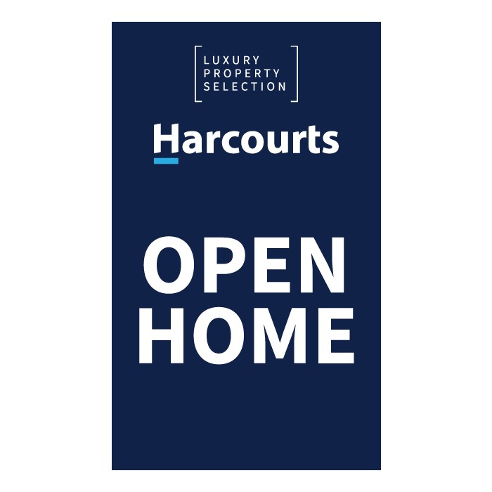 Harcourts Luxury Open Home Blue 