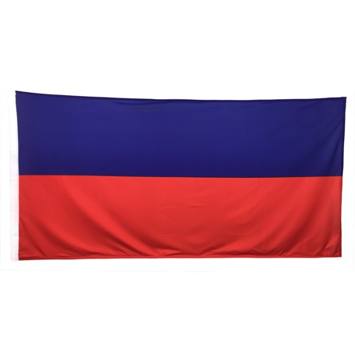 Haiti Flag 1800mm x 900mm (Knitted)