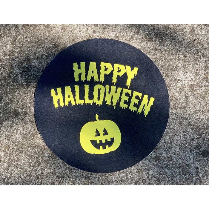 Happy Halloween Outdoor Floor Sticker