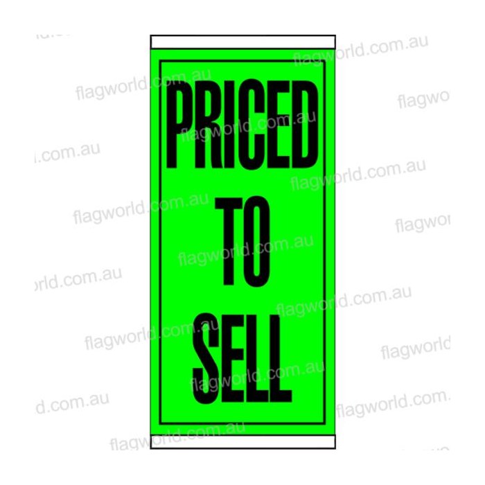 Priced to Sell Flag