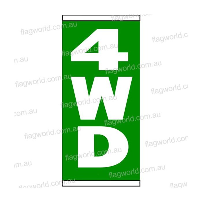 4wd Flag
