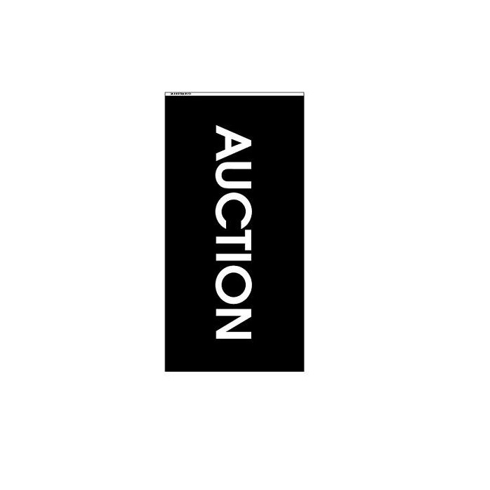 Generic Auction Flag (Black)