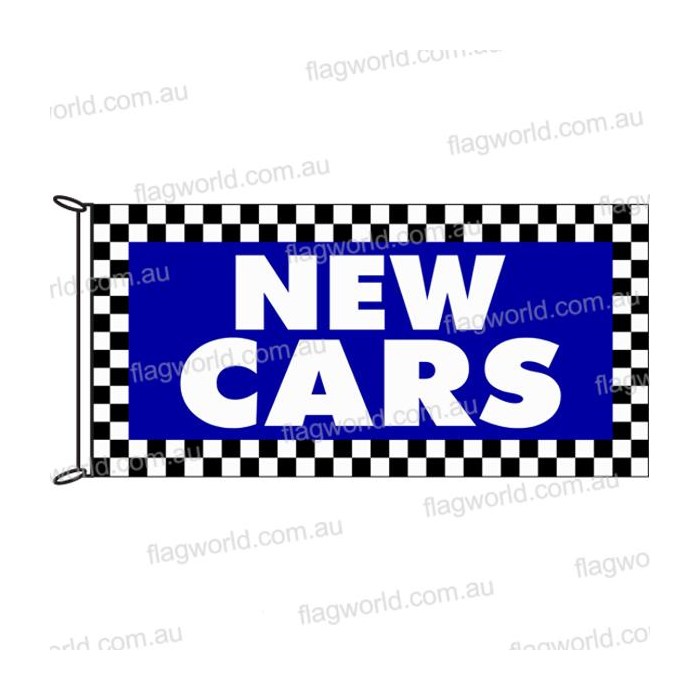 New Cars Checks Flag