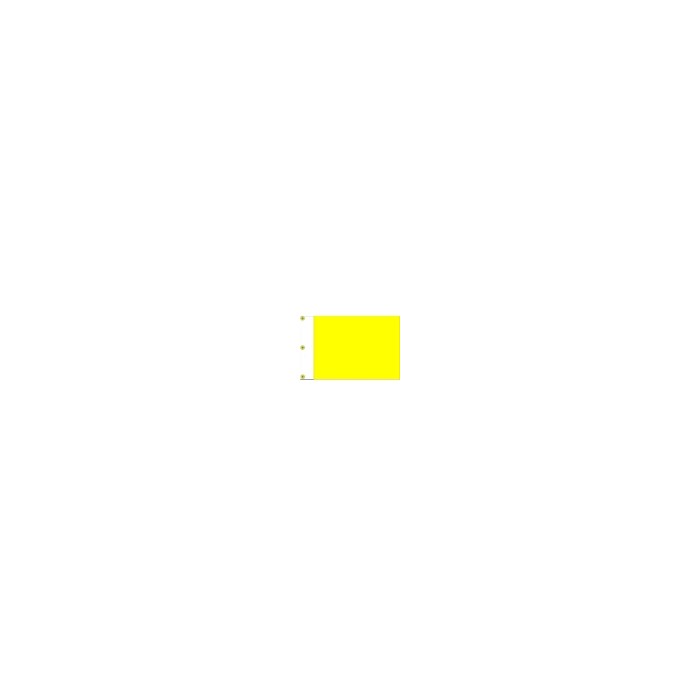 Yellow Golf flag (eyelets)