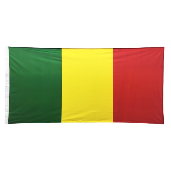 Mali Flag 1800mm x 900mm (Knitted)
