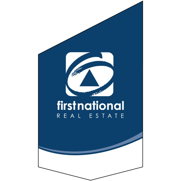 First National Real Estate Shop Front Banner