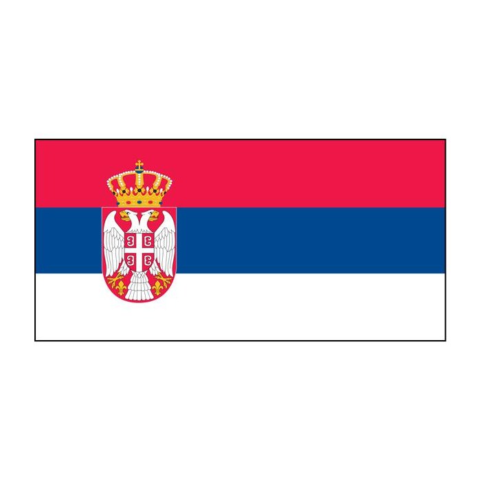 Serbia state flag post 2010