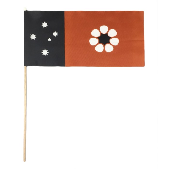 NT State Hand Flag Handwaver
