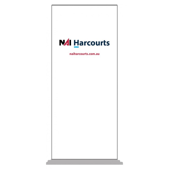 NAI Harcours Pull Up Banner